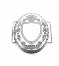 Nordmøre Beltespenne Monogram Oksydert 925 Sølv thumbnail