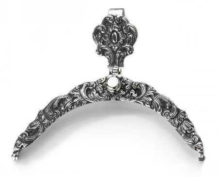 Veskelås Oksydert Forsølvet